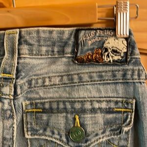 True Religion Billy Skull straight jeans